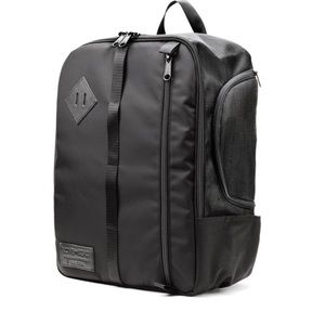 LoveThyBeast black nylon canvas backpack